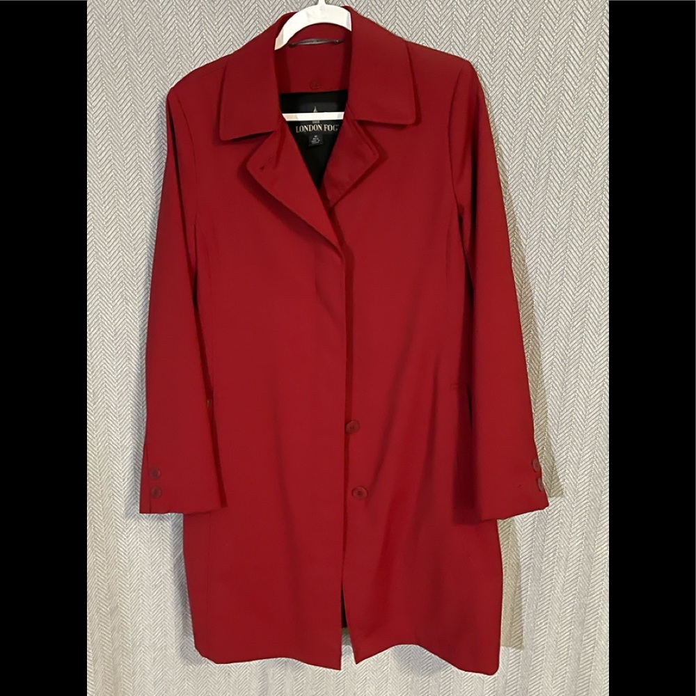 London Fog women’s long coat size medium